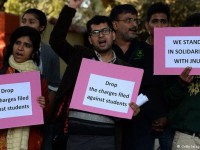 بھارتی یونیورسٹیوں میں مظاہرے