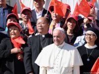 پوپ کی جانب سے مسلمانوں کی حمایت پر چین سیخ پا